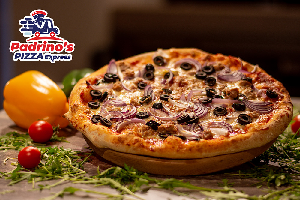 Pizza Tonno e Cipolla - Padrino&amp;#39;s Pizza Express